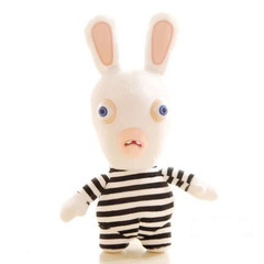 McFarlane 22CM Toys Rabbids Series White Rabbid Plush Figure