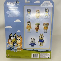 Bluey – Gotta Be Done Work Pack – 8 Figures Factory Sealed Box