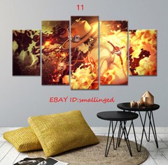 One Piece poster hang picture living room setting mural Decorate Luffy Ace Zoro