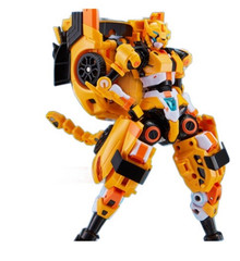 Metal Cardbot W Tachy Transformer Robot Cheetah Sports Car 2026 Korean Toy