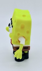 SpongeBob SquarePants Action Figure, magnetic, Yellow Brown Black White Red