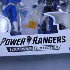 Power Rangers In Space Blue Ranger & Psycho Silver 2 Pack Action Figures