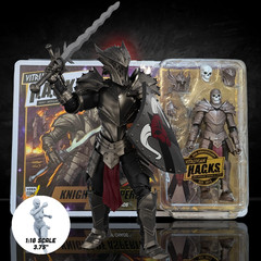 Knight of Asperity 10th Anniversary Male Figure -Vitruvian H.A.C.K.S. 1:18 Scale