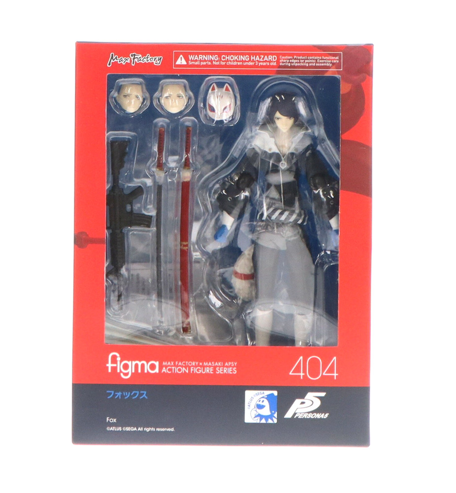 figma 404 Fox Yusuke Kitagawa Action Figure Persona5 Max Factory Anime Japan NEW