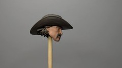 1:12 custom painted Steel Marshall, GI JOE, Cowboy, head sculpt