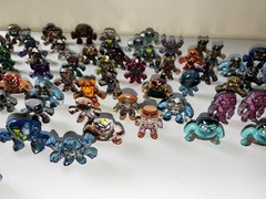 Lot of 98 Spin Master Million Warriors Mixed Series Figures Toys