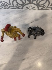 2011 Jakks Pacific Real Steel Atom and Midas With Punching Action Has Defects.