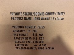 Infinite Statue Sideshow John Wayne on horse 1/6 1:6 figure US seller RARE NEW