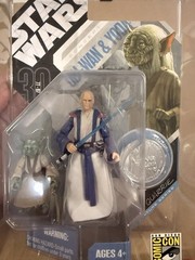 2007 Star Wars SDCC San Diego Comic Con International Obi Wan & Yoda New R4