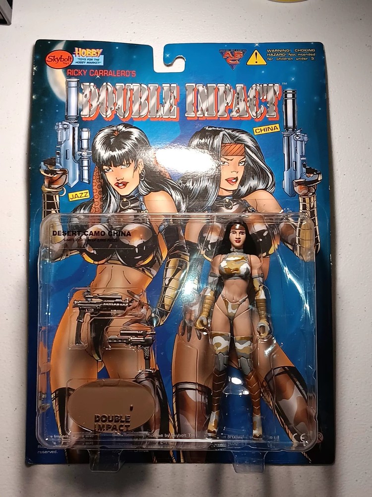 Desert Camo China Double Impact 1998 MIP Skybolt Toyz Limited Edition Of 5000