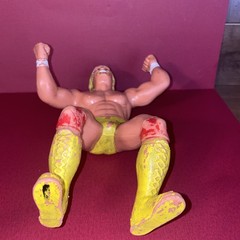 Vintage 1984 Hulk Hogan WWF LJN Titan Sports Action Figure Rubber Wrestler