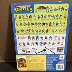 TOKKA TMNT NINJA TURTLES ACTION FIGURE COMPLETE W CARBACK 1991
