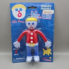 NEW Mr. Bill Bendable Poseable 6″ Doll Figure 2006 NJ Croce Ages 3 And Up