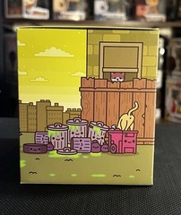 100% Soft Barfing Dumpster Fire Vinyl Figure