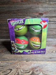 Teenage Mutant Ninja Turtles Hedstrom Foam Ball Madballs-style TMNT Full Set