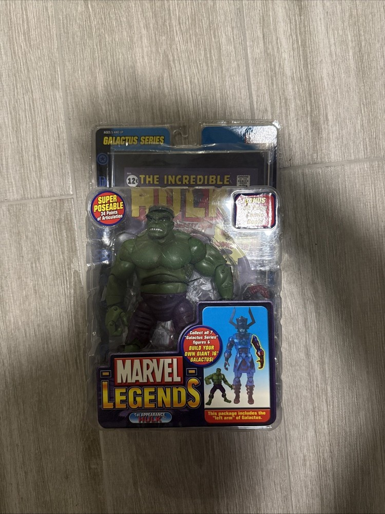 Marvel Legends 1st Appearance Green Hulk Galactus Series 2005 Toy Biz Figure NEW