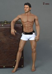 LDDOLL 32Boy 1:6 Suntan Strong Muscle Seamless Silicone Male Body Fit 12” Head