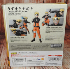 S.H. FIGUARTS Naruto Uzumaki The Jinchuriki Entrusted With Hope Open Box
