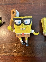 SpongeBob And Friends Mixed Figure Lot Of 19 PVC & Plastic Mixed Different Years