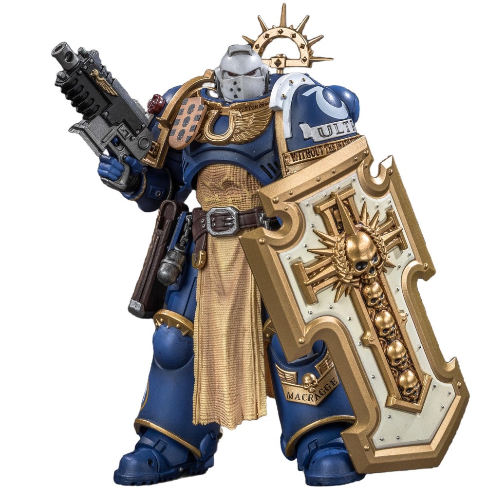 BEERISE JOYTOY 1/18 Action Figures – Warhammer 40,000 Ultramarines Levantus with
