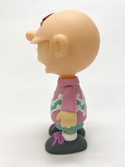 Ron English Charlie Grin OG Pink Glow In The Dark Version