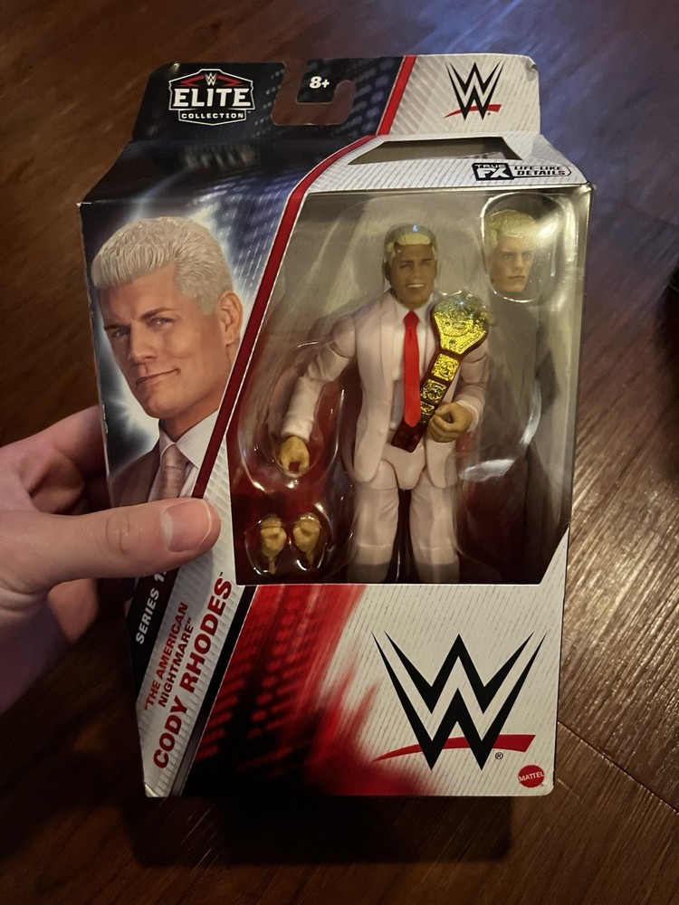 New 2025 WWE Elite Collection Series 120 Cody Rhodes Pink Suit