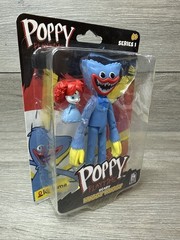 Poppy Playtime – Scary Huggy Wuggy – 5 inch Action Figure (Series 1) by PhatMojo