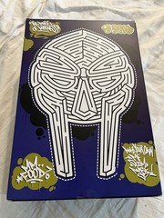 Super7 Reaction MF Doom 3.75″ Action Figure with Cereal Bowl and Spoon