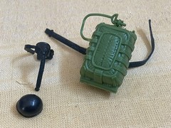 Parachute Pack Mail-Away 100% Complete 1985 GI Joe Action Figure Vintage