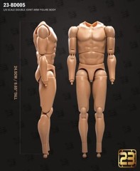 23Toys BD001/2/3/4/5/6 1/6 Male Action Figure Body for 12″ Hot Toy Phicen Head