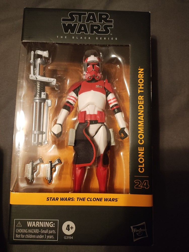 Star Wars The Black Series CLONE COMMANDER THORN Target Exclusive Clone Wars #24