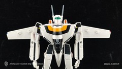 Valkyrie Factory VF-1S Roy Focker Painted Model Toy 1/60 Broken AS IS USAship