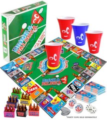 DRINK-A-PALOOZA Drinking Games and Board Games for Adults – Birthday Gifts for M