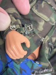 Vintage 1996 GI Joe Action Figure 12 Inch Army Hasbro Pawtucket W/ Weapons!