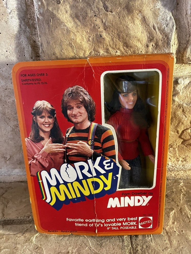 Mindy 9″ Posable Doll Mattel #1277 Pam Dawber Mindy from Mork and Mindy