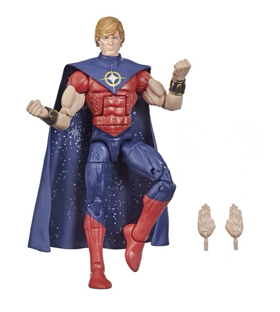 Marvel Legends Quasar + Extra Hands Hasbro LOOSE 6″