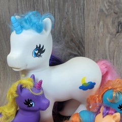 Mixed Lot My Little Pony Mixed Lot of 9 Various Generations Colors and Sizes