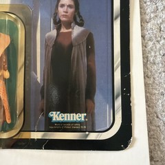 Star Wars ESB Leia Organa Bespin Gown 32 back 1980 Kenner action figure