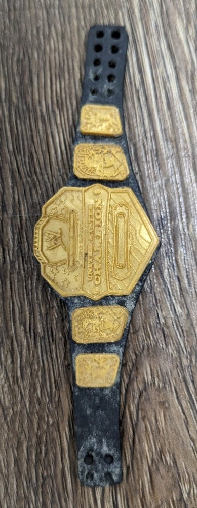 WWE United States Championship US Title Belt Figure 2010 Mattel Accessory Toy