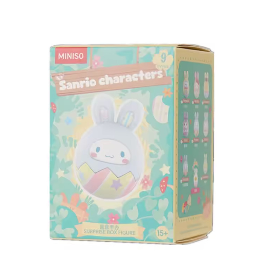 💡 Miniso x Sanrio Characters Rabbit Fun Egg One Blind Box w/ One Random Figure