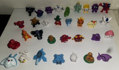 Lot of 32 Mini Miniature 1” Pokemon Figures Toys PK CHINA Pokémon #0076