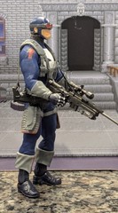 Marvel Legends CUSTOM Mezco One 12 Style Punisher as Captain America 6″ *Deluxe*