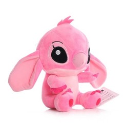 18cm Plush Stitch Baby Movie Cartoon Model Doll Children Action Figures Replica