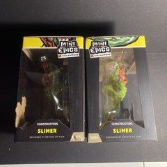 Ghostbusters Slimer Lot Weta Workshop Mini Epics #4figure Glow in the Dark