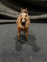 Vintage Kenner Butch Cassidy 3 3/4” Figure And Horse “Buff” (complete tack)