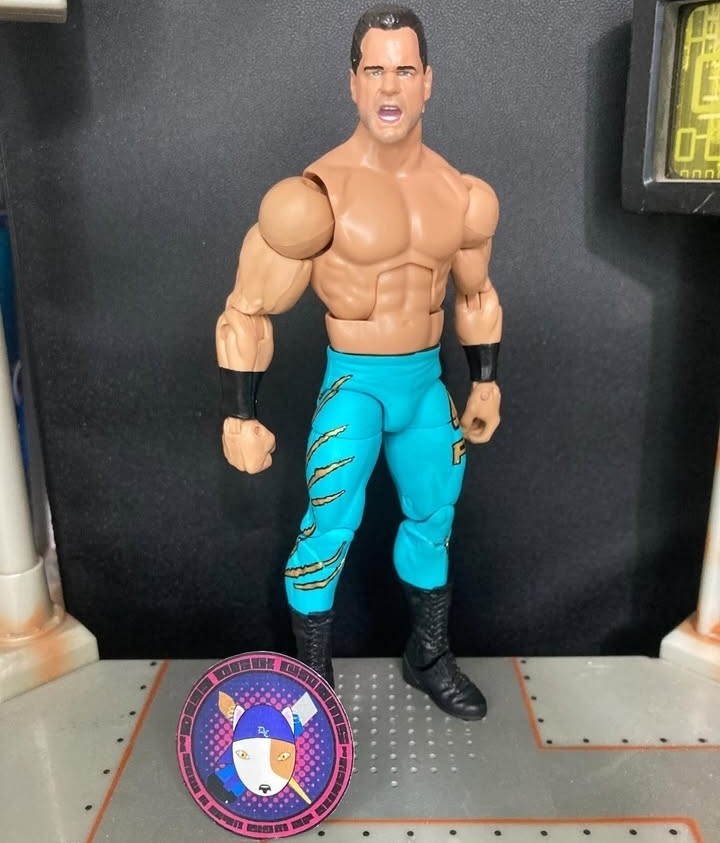 chris benoit wwe custom action figure elite royal rumble