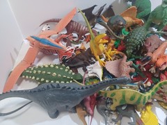 Dinosaur Figure Large Toy LOT 5 Pounds Multiple Brands Dino