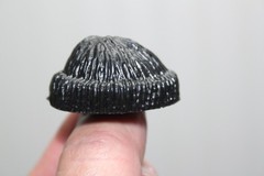 Vintage GI Joe 1964/Adventure Team – Black Rubber Cap – THIN Version