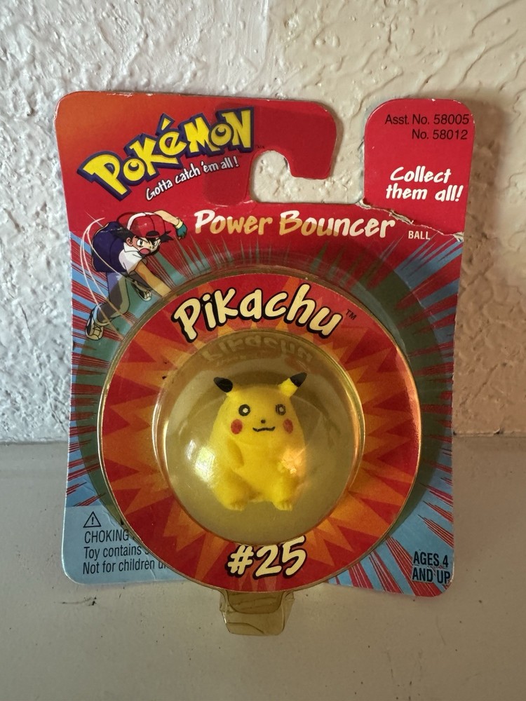 NEW Hasbro Pokemon Power Bouncer #25 PIKACHU