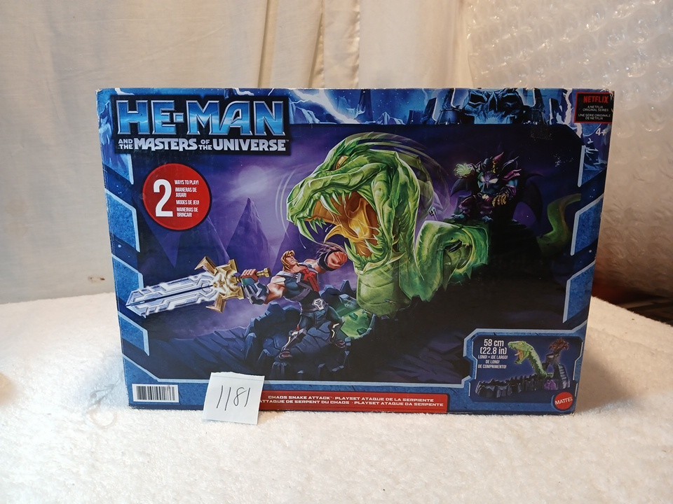 MAttel – Masters of the Universe Animated, Figures – Multicolor Unassembled.